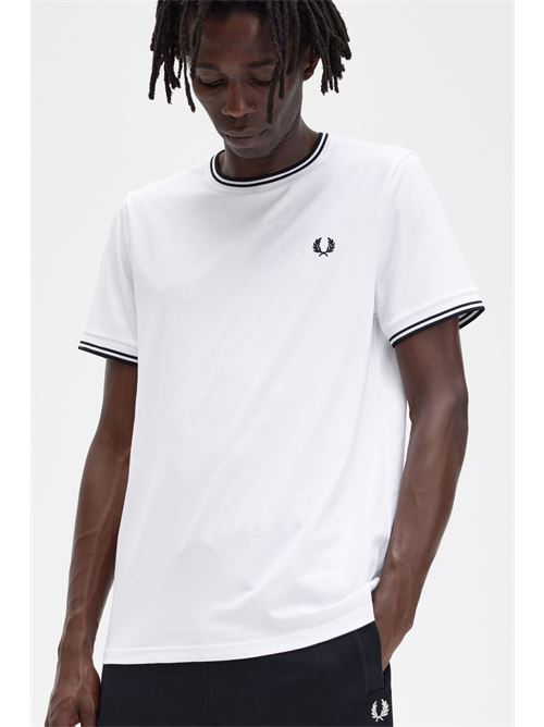 t-shirt con bordino Fred Perry | M1588100